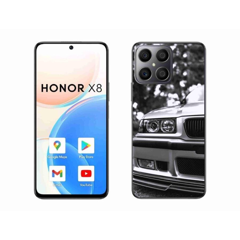 Gelový kryt mmCase na mobil Honor X8 4G - auto 4