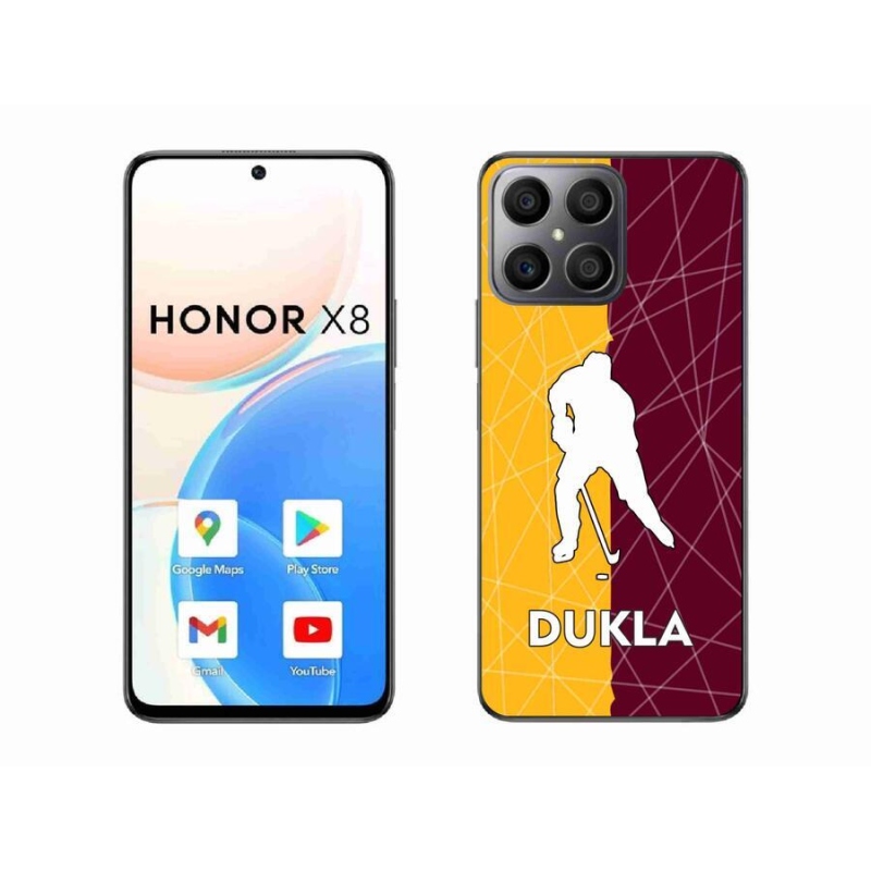Gelový kryt mmCase na mobil Honor X8 4G - Dukla