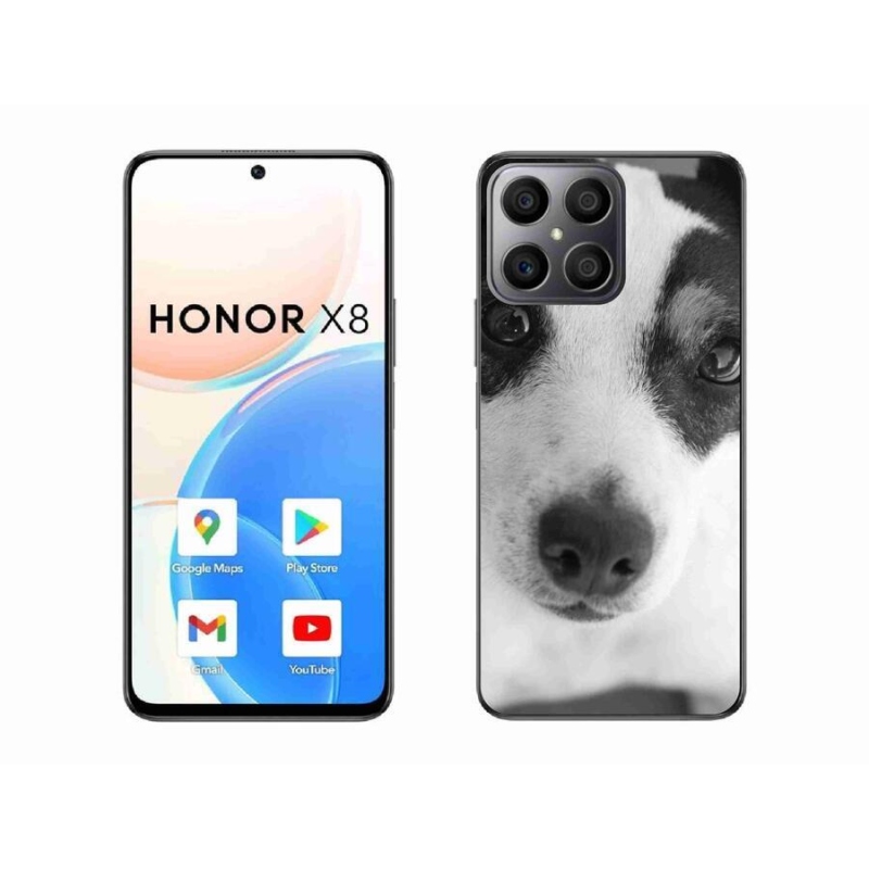 Gelový kryt mmCase na mobil Honor X8 4G - pes