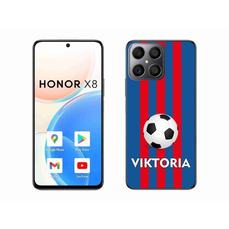 Gelový kryt mmCase na mobil Honor X8 4G - Viktoria