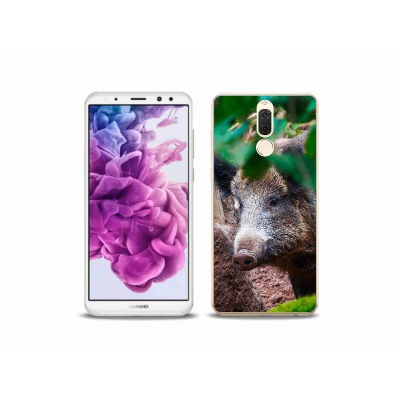 Gelový kryt mmCase na mobil Huawei Mate 10 Lite - divoké prase