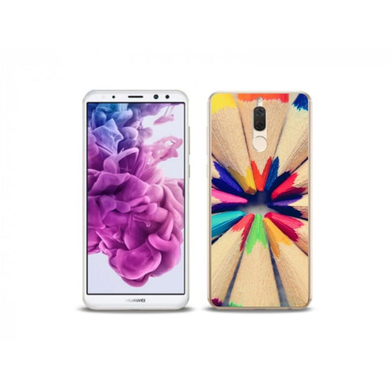 Gelový kryt mmCase na mobil Huawei Mate 10 Lite - pastelky