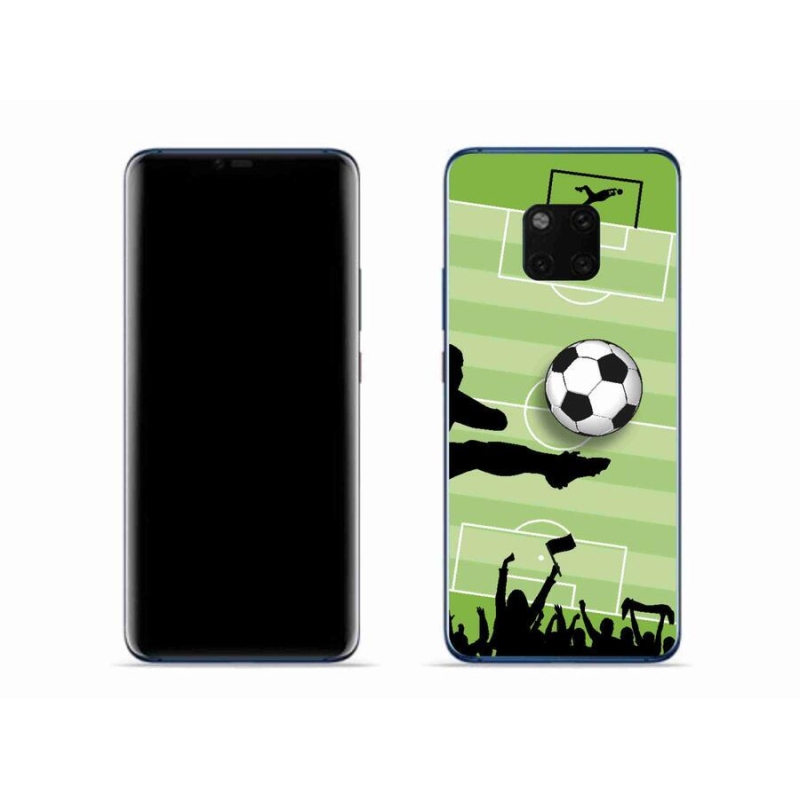 Gelový kryt mmCase na mobil Huawei Mate 20 Pro - fotbal 3