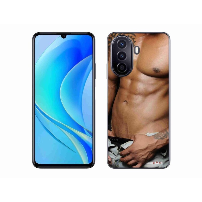 Gelový kryt mmCase na mobil Huawei Nova Y70 - sexy muž