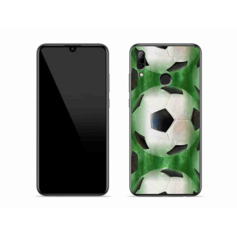 Gelový kryt mmCase na mobil Huawei P Smart (2019) - fotbalový míč