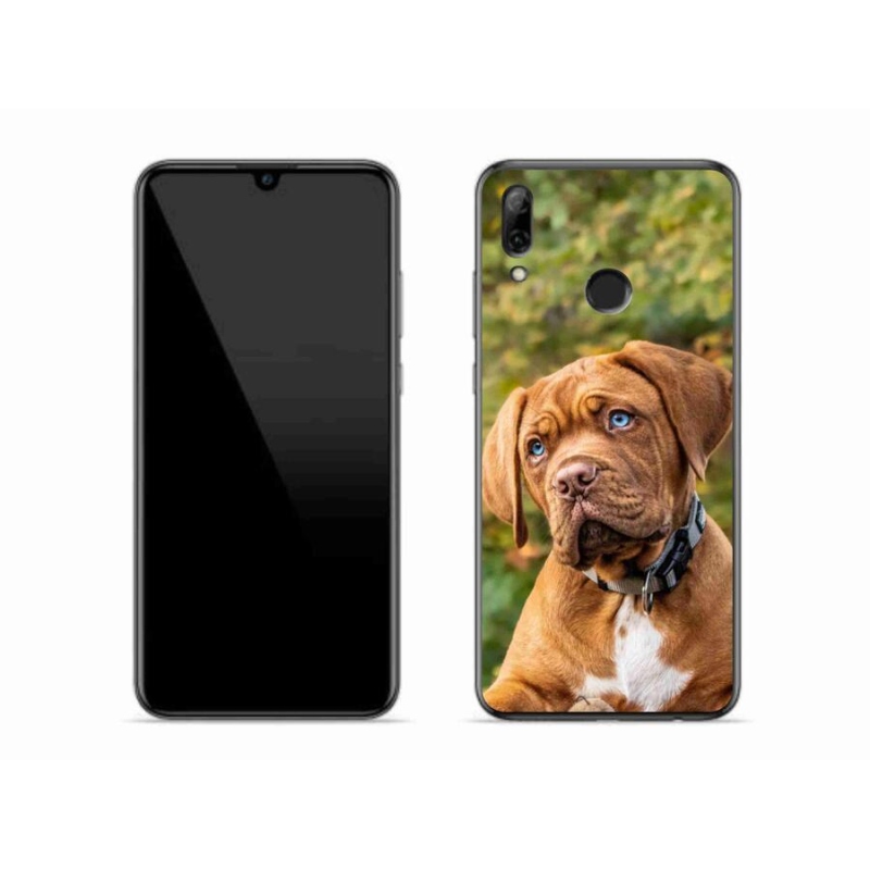 Gelový kryt mmCase na mobil Huawei P Smart (2019) - štěně
