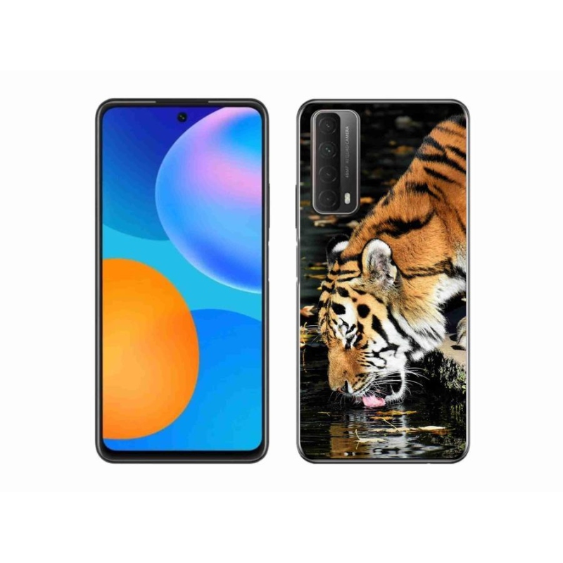 Gelový kryt mmCase na mobil Huawei P Smart (2021) - žíznivý tygr