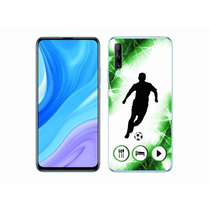 Gelový kryt mmCase na mobil Huawei P Smart Pro (2019) - fotbalista