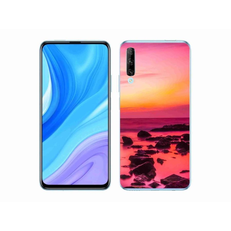 Gelový kryt mmCase na mobil Huawei P Smart Pro (2019) - moře a záře