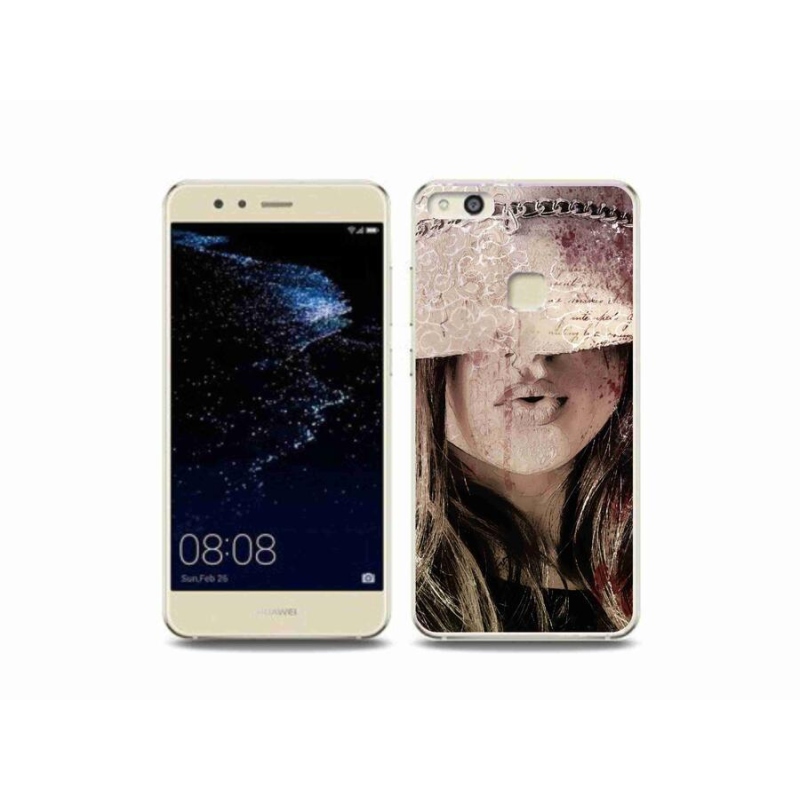 Gelový kryt mmCase na mobil Huawei P10 Lite - dívka