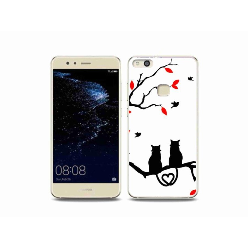 Gelový kryt mmCase na mobil Huawei P10 Lite - kočičí láska