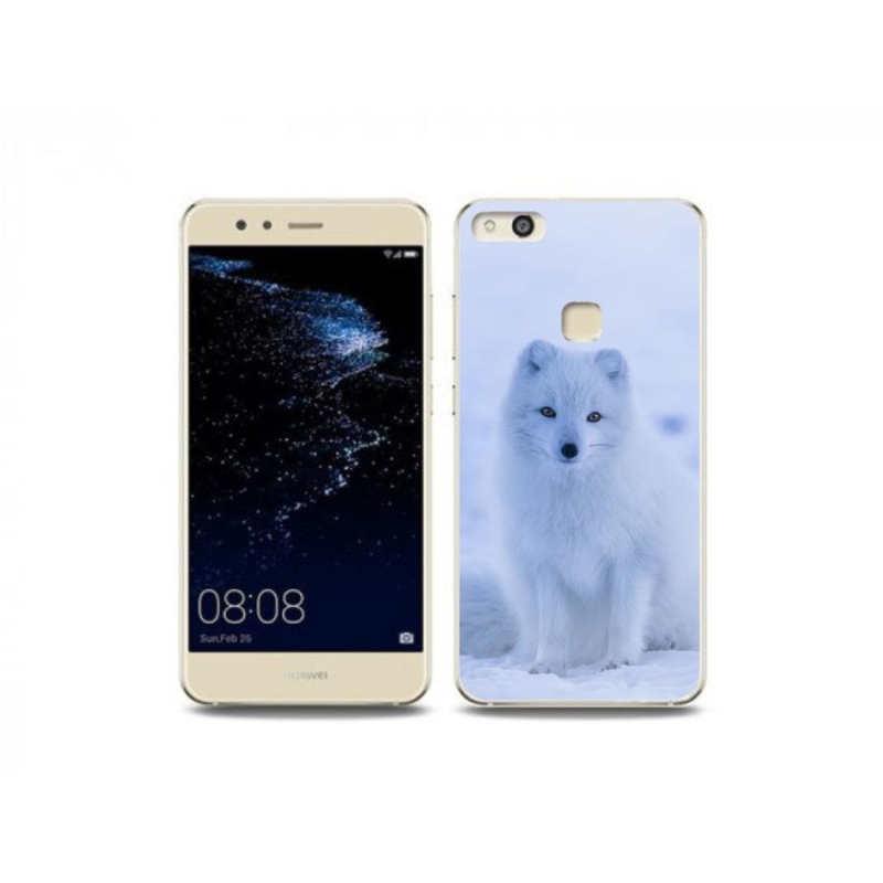 Gelový kryt mmCase na mobil Huawei P10 Lite - polární liška