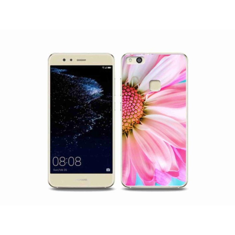 Gelový kryt mmCase na mobil Huawei P10 Lite - růžová květina