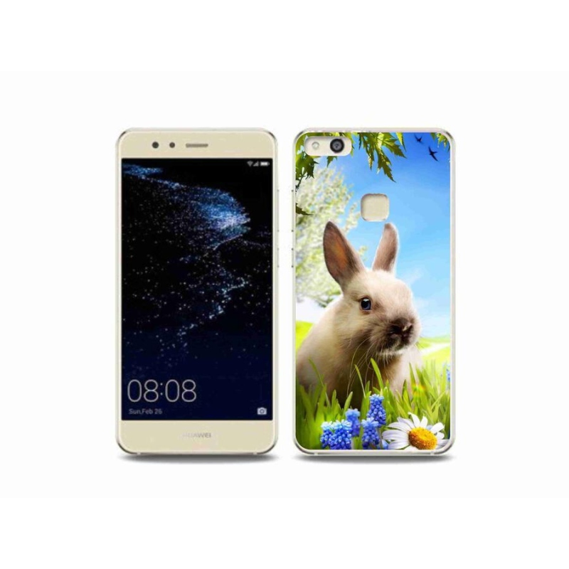 Gelový kryt mmCase na mobil Huawei P10 Lite - zajíček