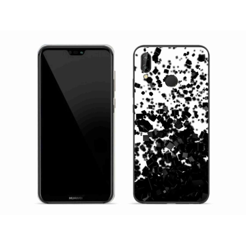 Gelový kryt mmCase na mobil Huawei P20 Lite - abstraktní vzor 1
