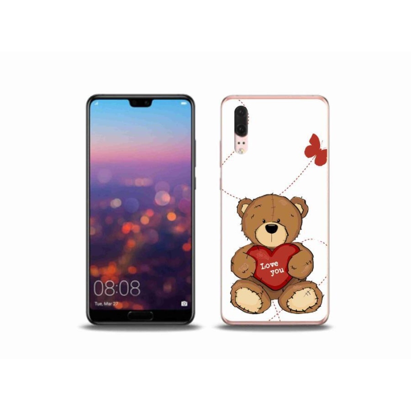 Gelový kryt mmCase na mobil Huawei P20 - love you