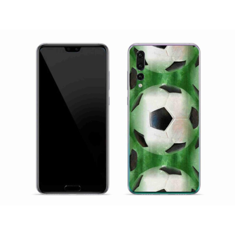 Gelový kryt mmCase na mobil Huawei P20 Pro - fotbalový míč