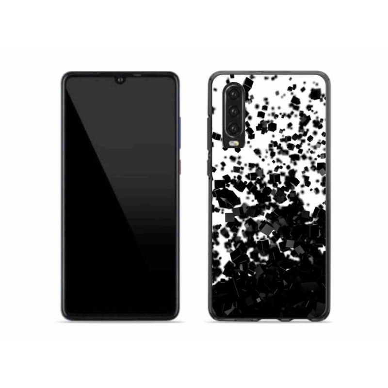 Gelový kryt mmCase na mobil Huawei P30 - abstraktní vzor 1