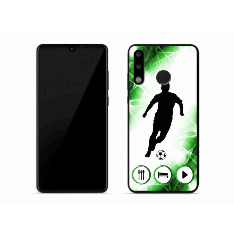 Gelový kryt mmCase na mobil Huawei P30 Lite - fotbalista