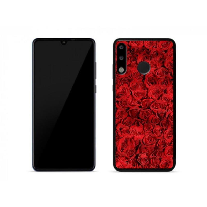 Gelový kryt mmCase na mobil Huawei P30 Lite - růže