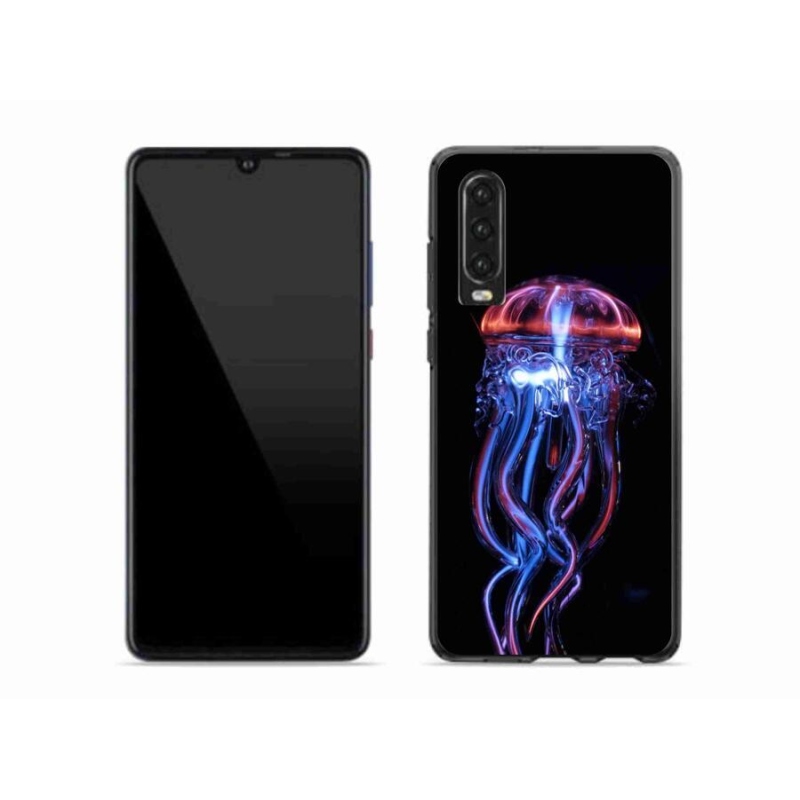 Gelový kryt mmCase na mobil Huawei P30 - medúza