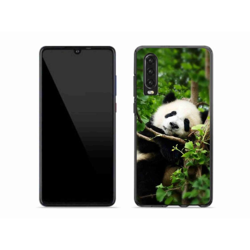 Gelový kryt mmCase na mobil Huawei P30 - panda