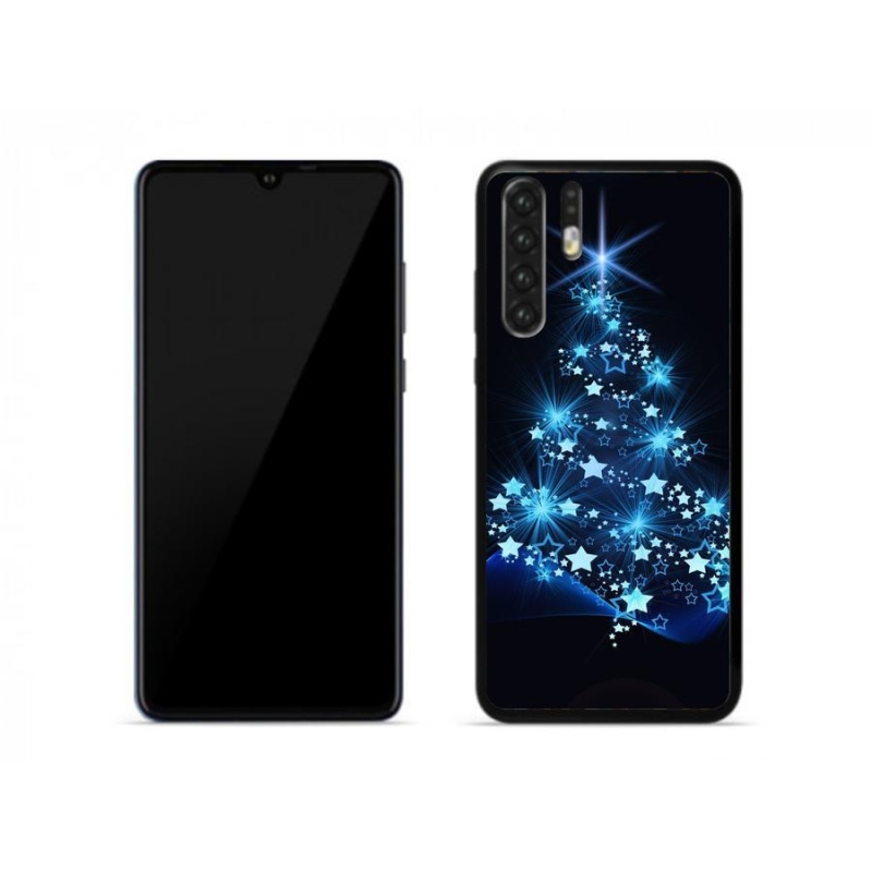 Gelový kryt mmCase na mobil Huawei P30 Pro - vánoční stromek