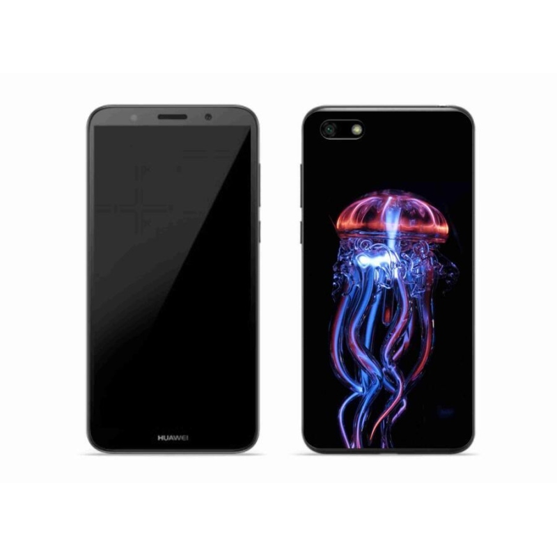 Gelový kryt mmCase na mobil Huawei Y5 (2018) - medúza