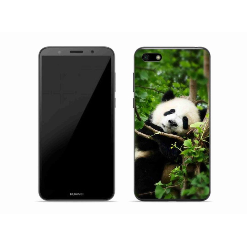 Gelový kryt mmCase na mobil Huawei Y5 (2018) - panda