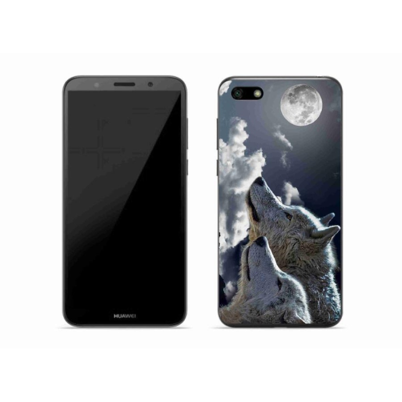 Gelový kryt mmCase na mobil Huawei Y5 (2018) - vlci
