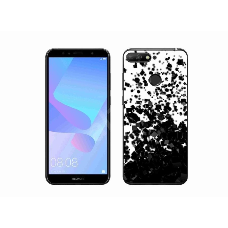Gelový kryt mmCase na mobil Huawei Y6 Prime 2018 - abstraktní vzor 1