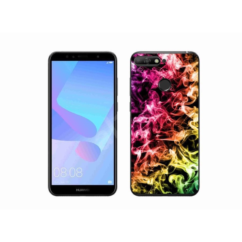 Gelový kryt mmCase na mobil Huawei Y6 Prime 2018 - abstraktní vzor 6