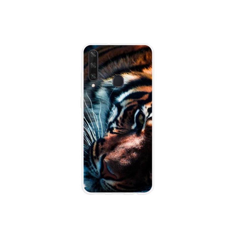 Gelový kryt mmCase na mobil Huawei Y6p - tygří pohled