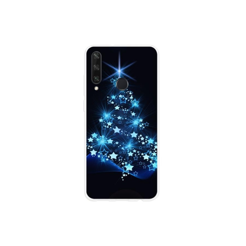 Gelový kryt mmCase na mobil Huawei Y6p - vánoční stromek