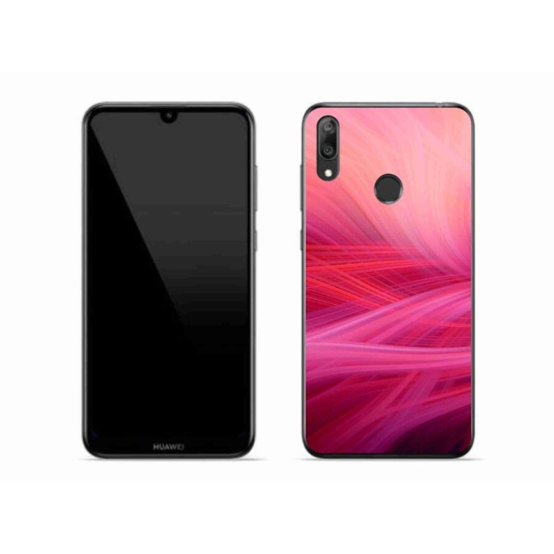 Gelový kryt mmCase na mobil Huawei Y7 (2019) - abstrakt 13