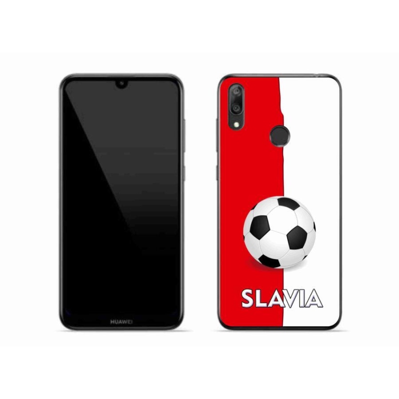 Gelový kryt mmCase na mobil Huawei Y7 (2019) - fotbal 2