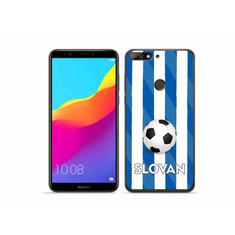 Gelový kryt mmCase na mobil Huawei Y7 Prime (2018) - Slovan