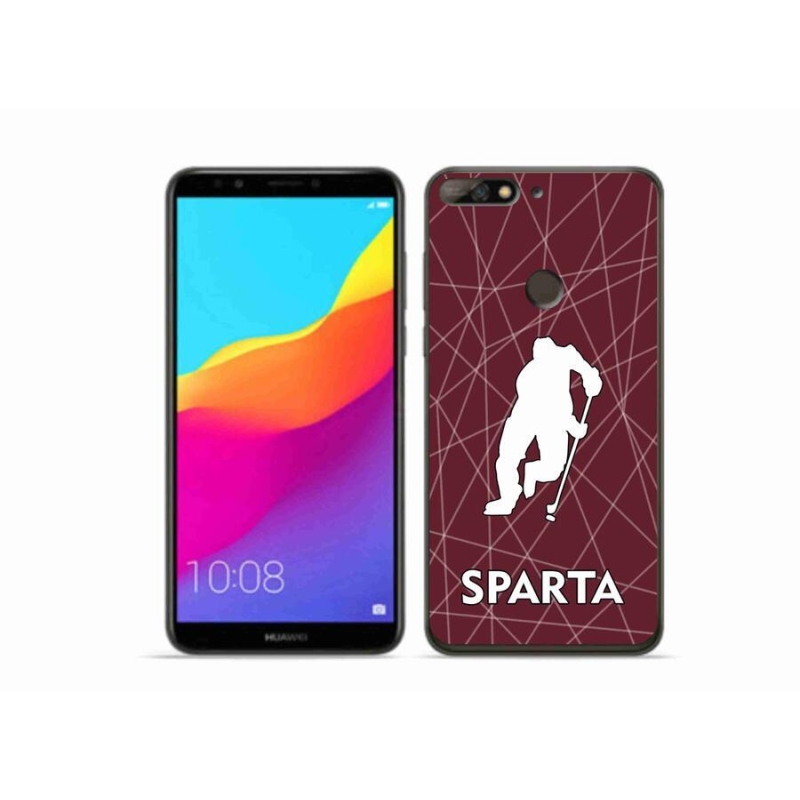 Gelový kryt mmCase na mobil Huawei Y7 Prime (2018) - Sparta
