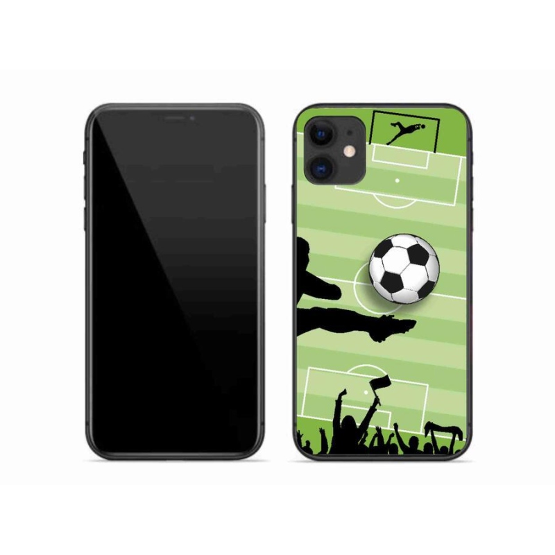 Gelový kryt mmCase na mobil iPhone 11 - fotbal 3