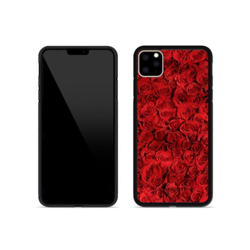 Gelový kryt mmCase na mobil iPhone 11 Pro Max - růže