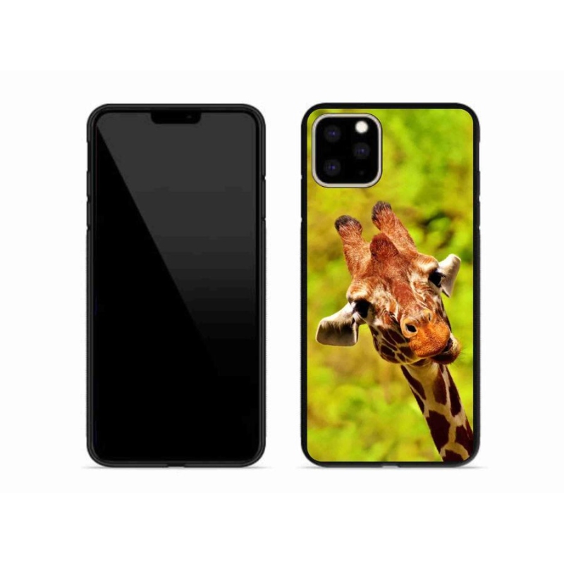 Gelový kryt mmCase na mobil iPhone 11 Pro Max - žirafa