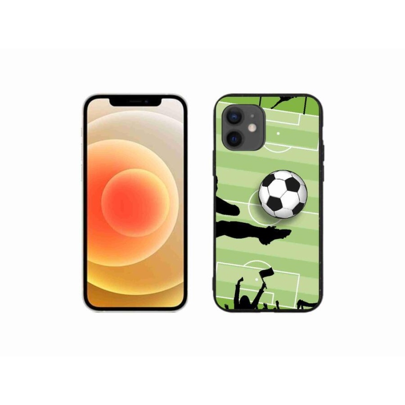 Gelový kryt mmCase na mobil iPhone 12 mini - fotbal 3