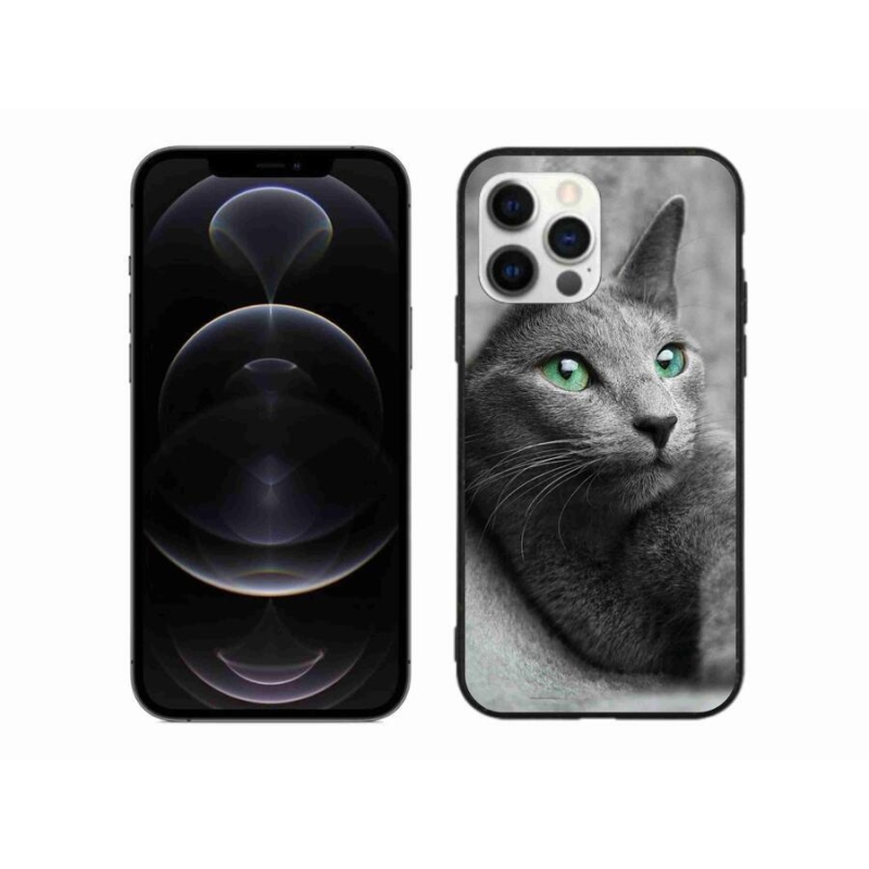 Gelový kryt mmCase na mobil iPhone 12 Pro Max - kočka 2