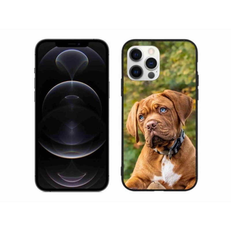 Gelový kryt mmCase na mobil iPhone 12 Pro Max - štěně