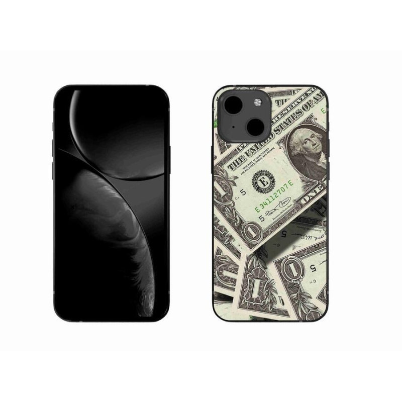 Gelový kryt mmCase na mobil iPhone 13 6.1 - americký dolar