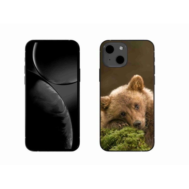 Gelový kryt mmCase na mobil iPhone 13 6.1 - medvěd