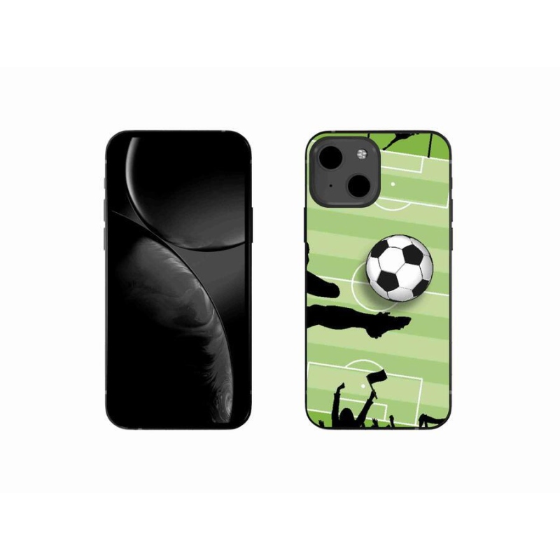 Gelový kryt mmCase na mobil iPhone 13 mini 5.4 - fotbal 3
