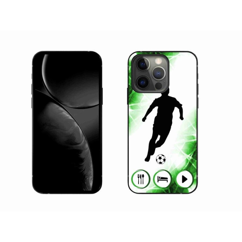 Gelový kryt mmCase na mobil iPhone 13 Pro 6.1 - fotbalista