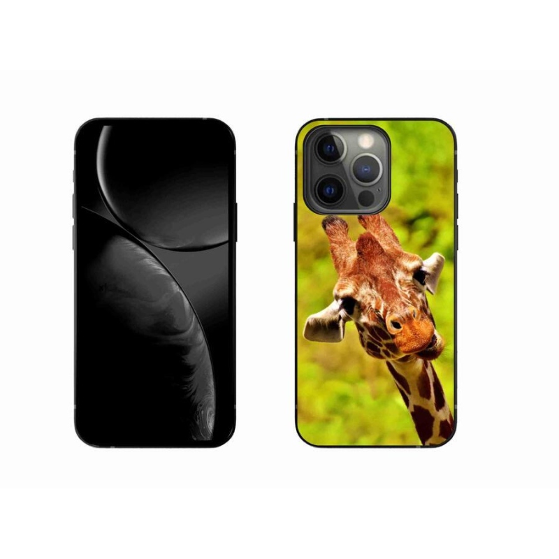 Gelový kryt mmCase na mobil iPhone 13 Pro 6.1 - žirafa