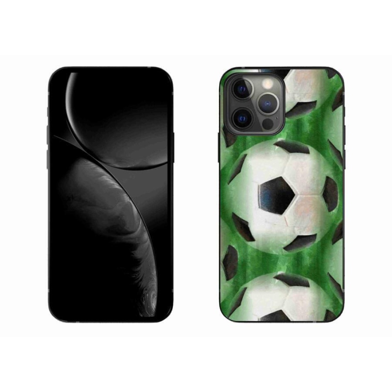 Gelový kryt mmCase na mobil iPhone 13 Pro Max 6.7 - fotbalový míč